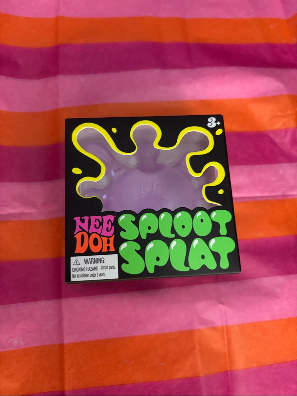 Sploot Splat Authentic Needoh Toy - Purple